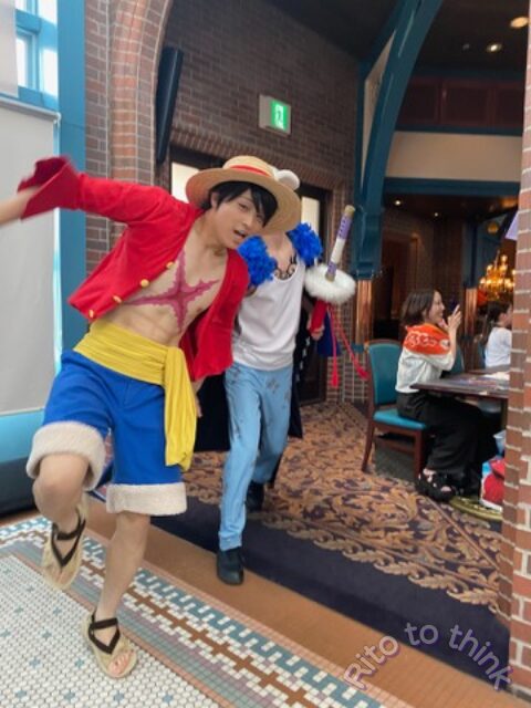 サンレス2025　向かってくるルフィとロー